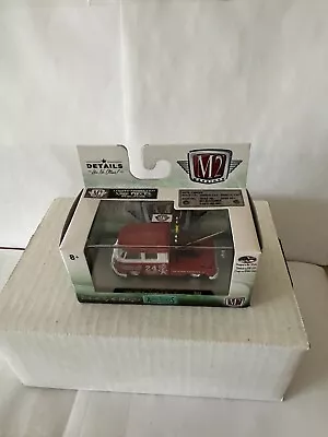 M2 Machines Auto-Trucks 1960 VW Double Cab Truck Red A12 • $9.99