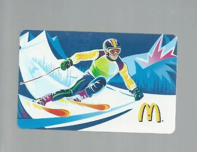 Mcdonalds Skier Collectable Gift Card  • $2.91