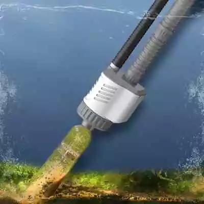 Aquarium Water Pump Electric Fish Tank Cleaning Tool Vacuum Water Exchanger • $73.07