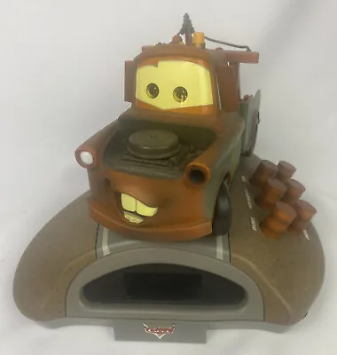 Disney Pixar Cars Talking Tow Mater Digital Alarm Clock Radio Tested Working • $24.99