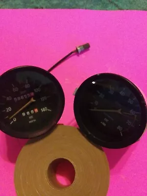 1975 Fiat Spider - Veglia Borletti - Tachometer RPM & MPH GAUGES GOOD USED • $90