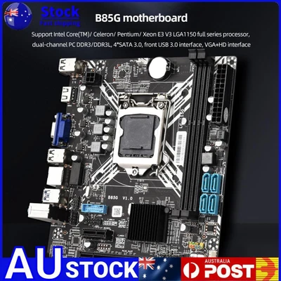 B85 Motherboard Kit 16GB RAM LGA 1150 Computer Motherboard SATA3.0 VGA Interface • $60.19