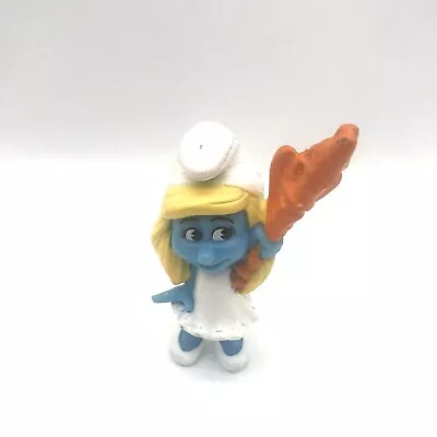 PEYO 2013 SMURFETTE SMURF 3   Made For McDonald's PVC Toy Figurine -Cake Topper • $4.95