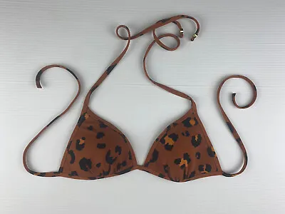 $14.95 • Buy Tigerlily Bikini Top Brown Leopard Print Size Small