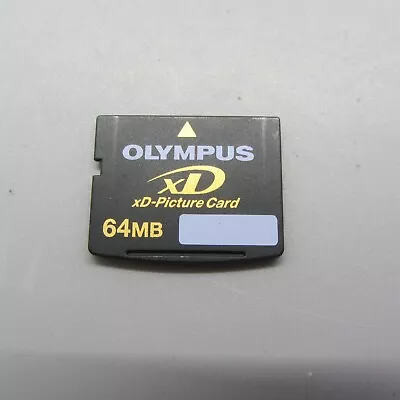 XD Picture Memory Card 64MB Olympus Type S • £19.99