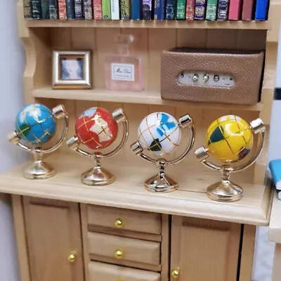 1/12 Scale Dollhouse Miniature World Globe Study Science Living Room Accessories • $8.99
