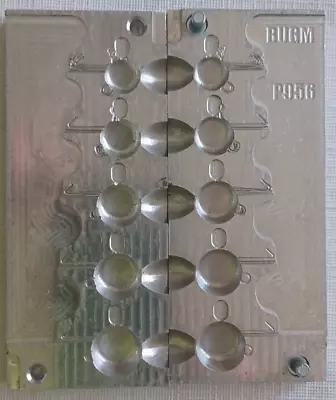 Fishing Sinker Mold  Aluminum BugMolds 5 Cavity Different Ounces • $35