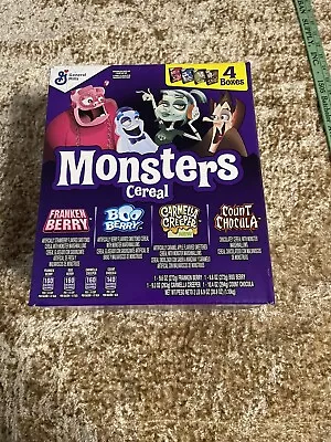 Monsters Breakfast Cereal Quadruple Variety Pack (4 Pk.) • $12