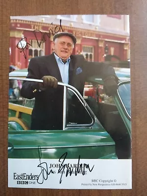 JOHN BARDON *Jim Branning* EASTENDERS HAND SIGNED AUTOGRAPH FAN CAST PHOTO CARD • £5.99