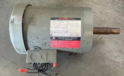 $129.95 • Buy US Motors Unimount125 (F115) 2 HP Motor I45JM Fr 3 Ph 208-230/460 V 1725 RPM