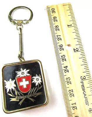 Vintage Switzerland Sankyo Music Box Keychain • $65.99