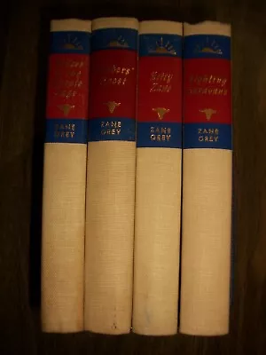 Zane Grey 5 (walter J Black)  Set Of 4 Very Good Books • $29.99