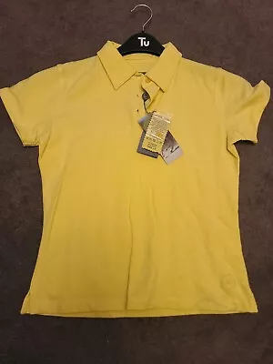 J.O Jack Orton Lovely Ladies Equestrian Equine Yellow Top Size 10 Riding Top • £8.50