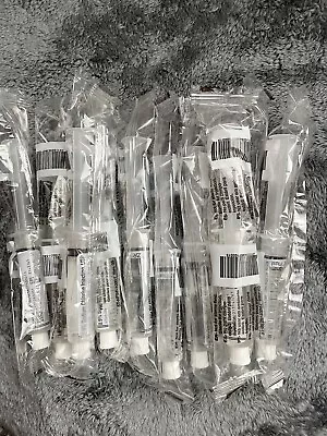 0.9% Sodium Chloride 10 ML Syringes Sterile Individually Wrapped 12 Count 2/2026 • $24