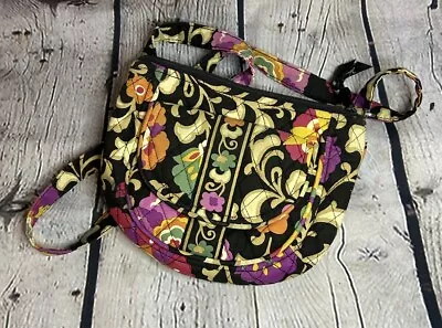 Vera Bradley Lizzy Crossbody Purse Suzani  Mini Hipster Magnetic Flip Latch • $14.99