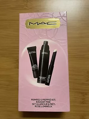 MAC Primped & Prepped Kit Radiant Pink  3 Pcs Set With Box • $24.99