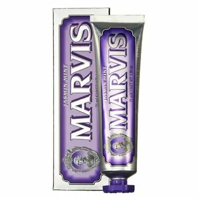 Marvis Jasmine Mint Toothpaste 3.8 Oz BRAND NEW WITH BOX FREE SHIPPING • $11.99
