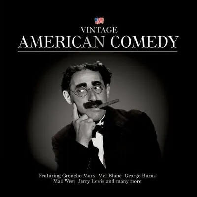 VINTAGE American Comedy CD Groucho MarxJerry Lewis Mel Blanc Etc.( SEALED ) • £4.50