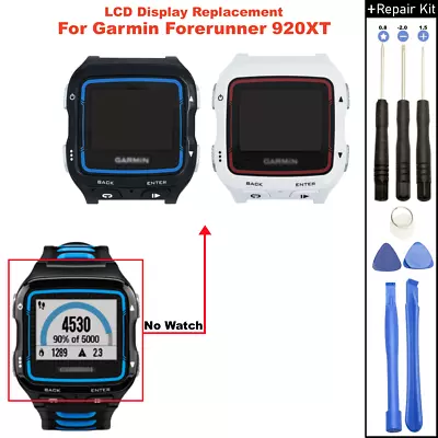 For Garmin Forerunner 920XT Watch LCD Display Screen Digitizer Glass Repair Part • $34.58