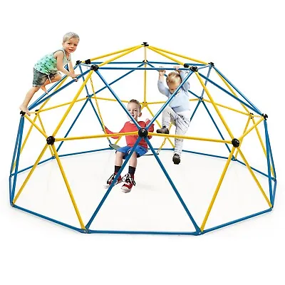 £129.99 • Buy 10FT Dome Climber Climbing Frame Geometric Climbing Dome Kids Toddler Garden Gym