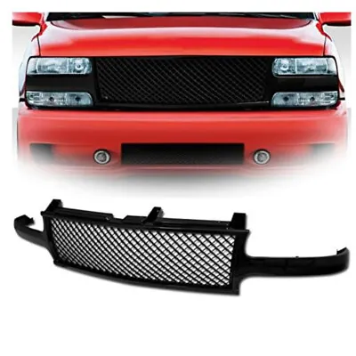 Front Black Grille For Chevy Pickup 1999-2002 Silverado 2000-2006 Suburban Tahoe • $65.88
