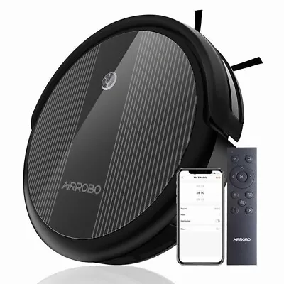 AIRROBO P10 Robot Vacuum Cleaner 2600Pa WiFi App Control Self Charging • $45.99