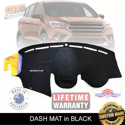 DASH MAT For Ford Kuga / ESCAPE Suits All Models In Black Jan/2016-2019 DM1435 • $89.95