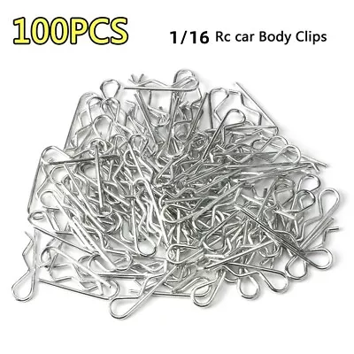Must Have Body Shell Clip Pins For 1/10 1/8 Scale For RC Cars Set Of 100 • £7