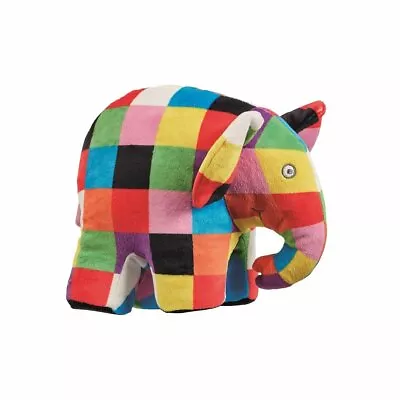 Elmer The Patchwork Elephant - Elmer 8  Plush Soft Toy From Birth New With Tags • $19.91