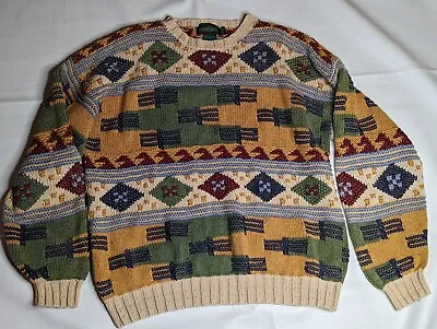 Britches Hand Knit Sweater - 100% Cotton - Men's Size XL - *read Description  • $12.93