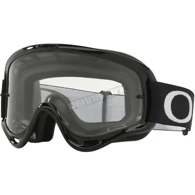 Oakley Jet Black O-Frame MX Goggles W/Clear Lens - 0OO7029 70295300 • $49