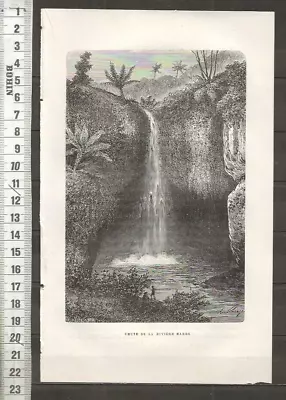 G590 / Engraving Malaysia / Fall Of The Maros River • $9.08