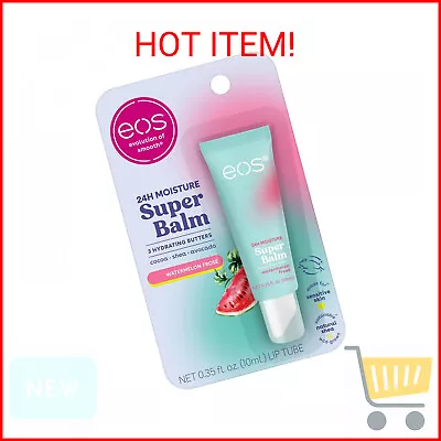 Eos 24H Moisture Super Balm- Watermelon Frosé Lip Mask Day Or Night Lip Treatm • $7.61