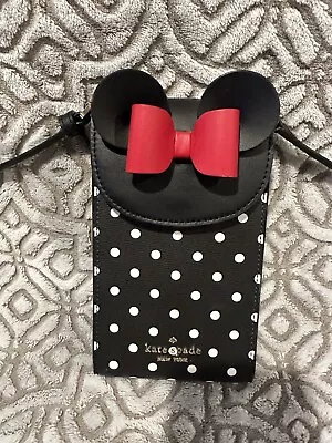 Kate Spade New York K4830 Minnie Mouse Crossbody Bag Small - Black • $50