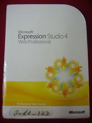 MS Microsoft Expression Studio 4 Web Professional Full English DVD =SEALED BOX= • $149.95