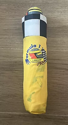 Ralph Schumacher Collection F1 Umbrella With Novelty Helmet Handle RARE • $43.50