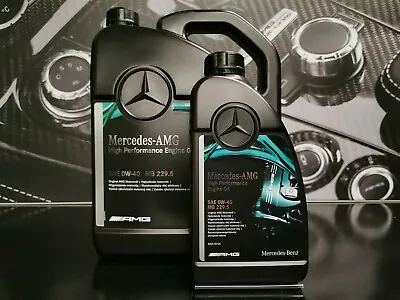 6L Genuine Mercedes-Benz 0W40 AMG High Performance Petrol Engine Oil Z6HP • £53.99