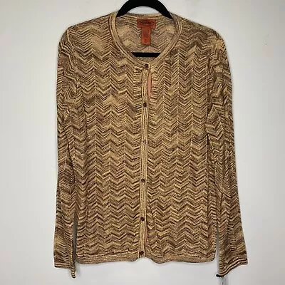 Missoni For Target Space Dye Chevron Knit Cardigan Sweater Size XL  NWT! • $49