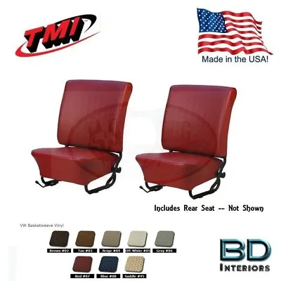 1958 - 1964 VW Volkswagen Bug Beetle Front & Rear Seat Upholstery Any Color  • $369.05