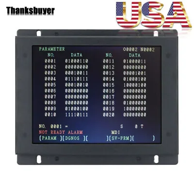 A61L-0001-0093 /D9MM-11A 9 Inch LCD Monitor Replacement For FANUC CNC System CRT • $150.90