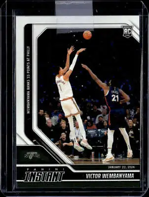 VICTOR WEMBANYAMA RC 2023-24 Panini Instant /2525 ROOKIE #267 Spurs NBA ID:93945 • £10.44