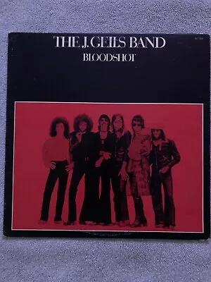 THE J. GEILS BAND Bloodshot Translucent Red Vinyl LP • $45