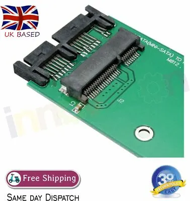 £4.49 • Buy Replace Mini PCI-e MSATA SSD To 1.8″ Micro-SATA Adapter Converter Card Module
