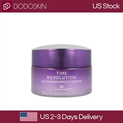 US SELLER MISSHA Time Revolution Night Repair Cream 5X 50ml • $27.05