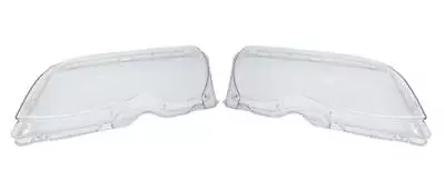 Magneti Marelli Pair Set Of Left & Right Headlight Lens Plastic For BMW E46 • $150.99