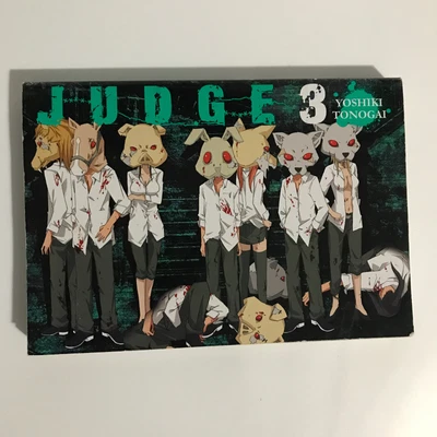 $29.99 • Buy Judge, Vol. 3, By Yoshiki Tonogai, English Manga (2014, Paperback)