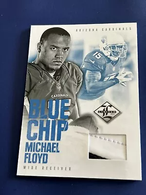 2012 Limited Blue Chip Materials Shoes /49 Michael Floyd #8 Rookie RC • $2.88