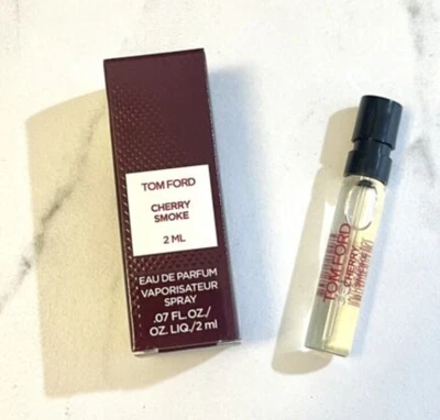 $29.95 • Buy Tom Ford New Release 'Cherry Smoke' EDP 2ml Travel Sample Vial In Sig TF Box 🌼