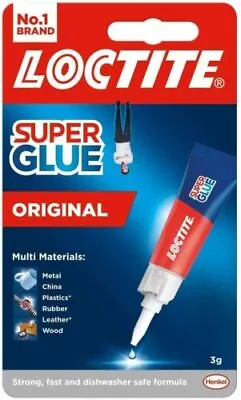 Loctite Super Glue Superglue Universal Metal All Plastics Instant Adhesive Bond • £54.99