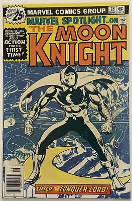 Marvel Spotlight #28  24pics  1976 Moon Knight 1st Solo Bronze Key Moench Perlin • $5.50